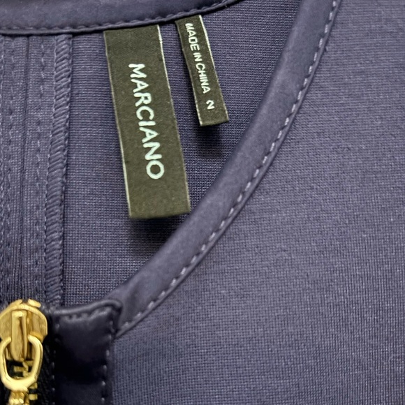 Marciano XS zip dress pockets NWOT - Picture 6 of 7